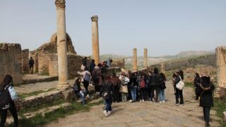 Sortie pedagogique a DJEMILA au profit des etudiants d architecture 24 mars 2022 0299