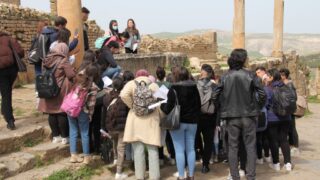 Sortie pedagogique a DJEMILA au profit des etudiants d architecture 24 mars 2022 0301