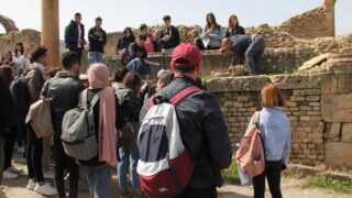 Sortie pedagogique a DJEMILA au profit des etudiants d architecture 24 mars 2022 0308