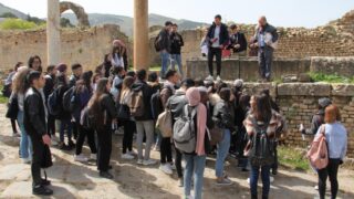 Sortie pedagogique a DJEMILA au profit des etudiants d architecture 24 mars 2022 0310