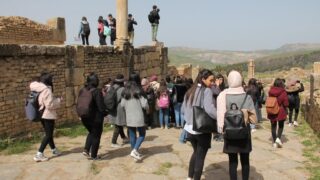 Sortie pedagogique a DJEMILA au profit des etudiants d architecture 24 mars 2022 0314