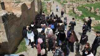 Sortie pedagogique a DJEMILA au profit des etudiants d architecture 24 mars 2022 0317