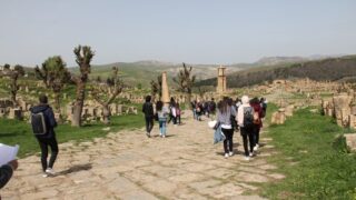 Sortie pedagogique a DJEMILA au profit des etudiants d architecture 24 mars 2022 0324