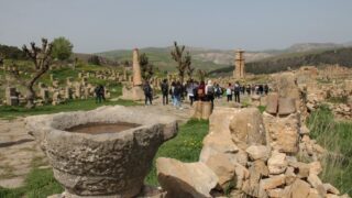 Sortie pedagogique a DJEMILA au profit des etudiants d architecture 24 mars 2022 0326