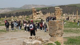 Sortie pedagogique a DJEMILA au profit des etudiants d architecture 24 mars 2022 0332