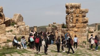 Sortie pedagogique a DJEMILA au profit des etudiants d architecture 24 mars 2022 0342