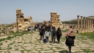 Sortie pedagogique a DJEMILA au profit des etudiants d architecture 24 mars 2022 0344