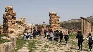 Sortie pedagogique a DJEMILA au profit des etudiants d architecture 24 mars 2022 0345