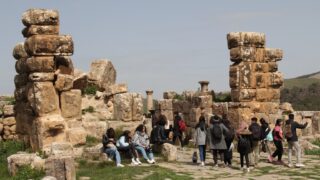 Sortie pedagogique a DJEMILA au profit des etudiants d architecture 24 mars 2022 0347