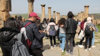 Sortie pedagogique a DJEMILA au profit des etudiants d architecture 24 mars 2022 0348