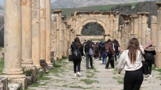 Sortie pedagogique a DJEMILA au profit des etudiants d architecture 24 mars 2022 0351