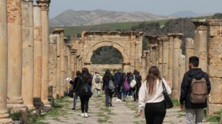 Sortie pedagogique a DJEMILA au profit des etudiants d architecture 24 mars 2022 0352