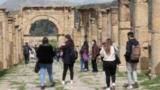 Sortie pedagogique a DJEMILA au profit des etudiants d architecture 24 mars 2022 0353