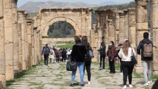 Sortie pedagogique a DJEMILA au profit des etudiants d architecture 24 mars 2022 0354