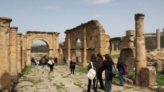 Sortie pedagogique a DJEMILA au profit des etudiants d architecture 24 mars 2022 0356