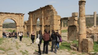 Sortie pedagogique a DJEMILA au profit des etudiants d architecture 24 mars 2022 0357