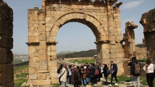 Sortie pedagogique a DJEMILA au profit des etudiants d architecture 24 mars 2022 0358