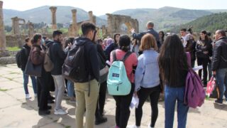 Sortie pedagogique a DJEMILA au profit des etudiants d architecture 24 mars 2022 0370