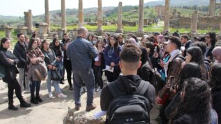 Sortie pedagogique a DJEMILA au profit des etudiants d architecture 24 mars 2022 0382