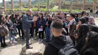 Sortie pedagogique a DJEMILA au profit des etudiants d architecture 24 mars 2022 0384