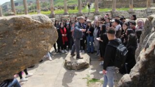 Sortie pedagogique a DJEMILA au profit des etudiants d architecture 24 mars 2022 0389