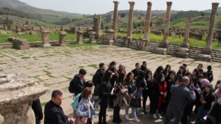Sortie pedagogique a DJEMILA au profit des etudiants d architecture 24 mars 2022 0390