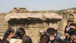 Sortie pedagogique a DJEMILA au profit des etudiants d architecture 24 mars 2022 0398