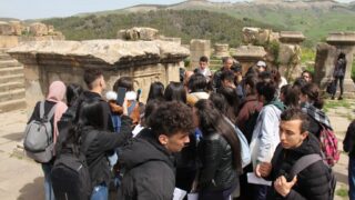 Sortie pedagogique a DJEMILA au profit des etudiants d architecture 24 mars 2022 0399