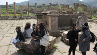 Sortie pedagogique a DJEMILA au profit des etudiants d architecture 24 mars 2022 0403