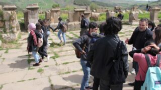 Sortie pedagogique a DJEMILA au profit des etudiants d architecture 24 mars 2022 0405