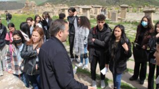 Sortie pedagogique a DJEMILA au profit des etudiants d architecture 24 mars 2022 0427