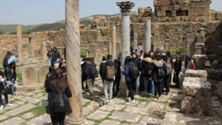 Sortie pedagogique a DJEMILA au profit des etudiants d architecture 24 mars 2022 0437