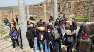 Sortie pedagogique a DJEMILA au profit des etudiants d architecture 24 mars 2022 0438