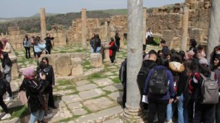 Sortie pedagogique a DJEMILA au profit des etudiants d architecture 24 mars 2022 0440