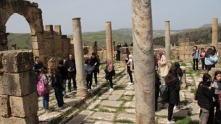 Sortie pedagogique a DJEMILA au profit des etudiants d architecture 24 mars 2022 0441