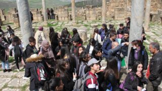 Sortie pedagogique a DJEMILA au profit des etudiants d architecture 24 mars 2022 0448