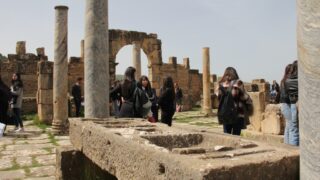 Sortie pedagogique a DJEMILA au profit des etudiants d architecture 24 mars 2022 0450