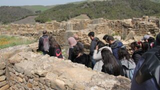 Sortie pedagogique a DJEMILA au profit des etudiants d architecture 24 mars 2022 0456