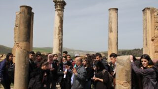 Sortie pedagogique a DJEMILA au profit des etudiants d architecture 24 mars 2022 0466