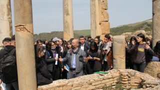 Sortie pedagogique a DJEMILA au profit des etudiants d architecture 24 mars 2022 0468
