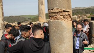 Sortie pedagogique a DJEMILA au profit des etudiants d architecture 24 mars 2022 0473