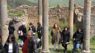 Sortie pedagogique a DJEMILA au profit des etudiants d architecture 24 mars 2022 0474