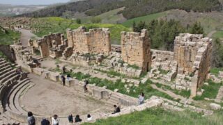 Sortie pedagogique a DJEMILA au profit des etudiants d architecture 24 mars 2022 0498