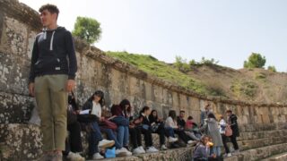 Sortie pedagogique a DJEMILA au profit des etudiants d architecture 24 mars 2022 0506