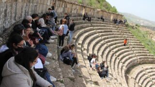 Sortie pedagogique a DJEMILA au profit des etudiants d architecture 24 mars 2022 0509