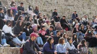 Sortie pedagogique a DJEMILA au profit des etudiants d architecture 24 mars 2022 0555