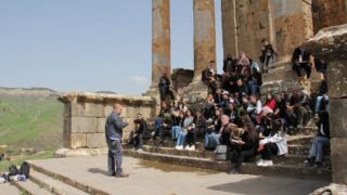Sortie pedagogique a DJEMILA au profit des etudiants d architecture 24 mars 2022 0637