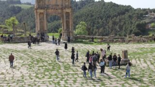 Sortie pedagogique a DJEMILA au profit des etudiants d architecture 24 mars 2022 0643