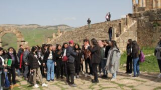 Sortie pedagogique a DJEMILA au profit des etudiants d architecture 24 mars 2022 0661