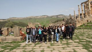 Sortie pedagogique a DJEMILA au profit des etudiants d architecture 24 mars 2022 0668